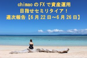 FX収支報告6/22～6/26